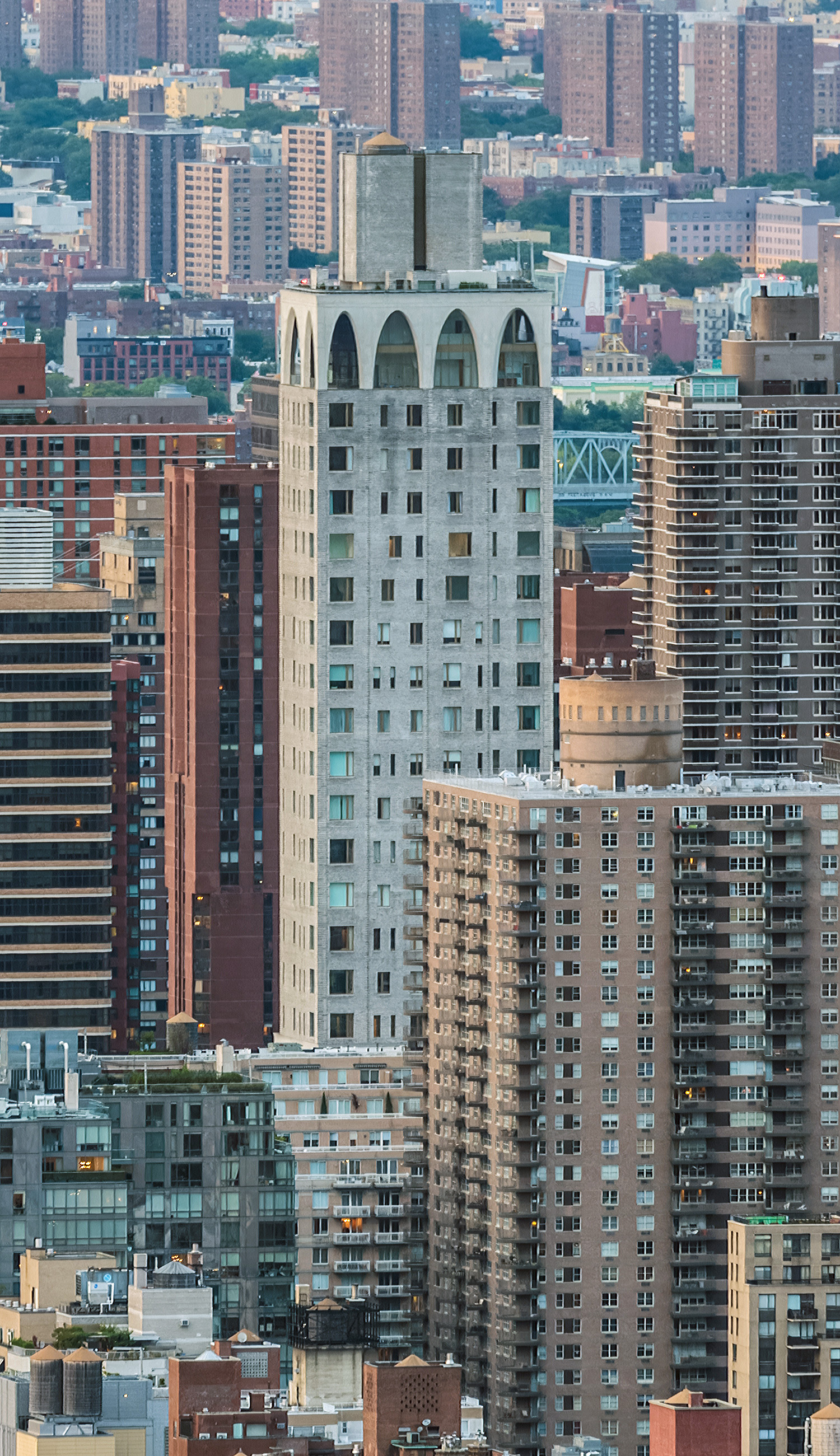 180 East 88th, New York City - View from Top of the Rock. © Mathias Beinling